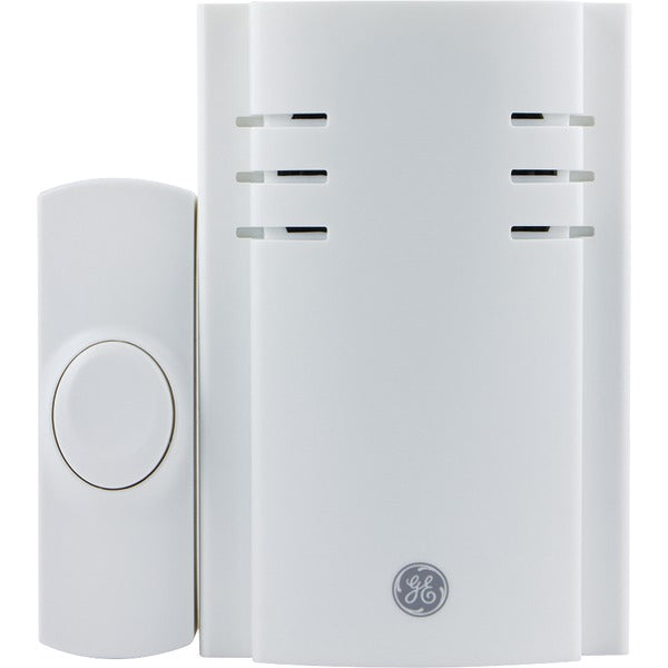 GE(R) 19299 GE 19299 8-Melody Plug-in Door Chime with Push Button