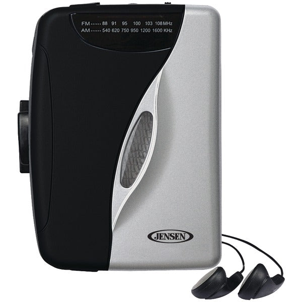 JENSEN(R) SCR-68C JENSEN SCR-68C Stereo Cassette Player with AM/FM Radio