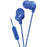 JVC(R) HAFR15A In-Ear Headphones with Microphone (Blue)