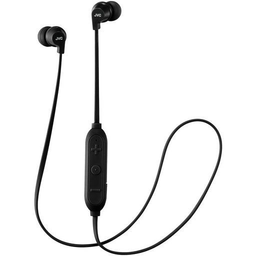 JVC(R) HAFX21BTB In-Ear Headphones with Microphone & Bluetooth(R) (Black)