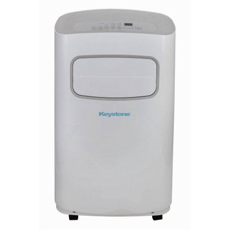 Keystone KSTAP12CG Portable Air Conditioner, 115V w/ Remote Control - 12,000 BTU - White/Gray