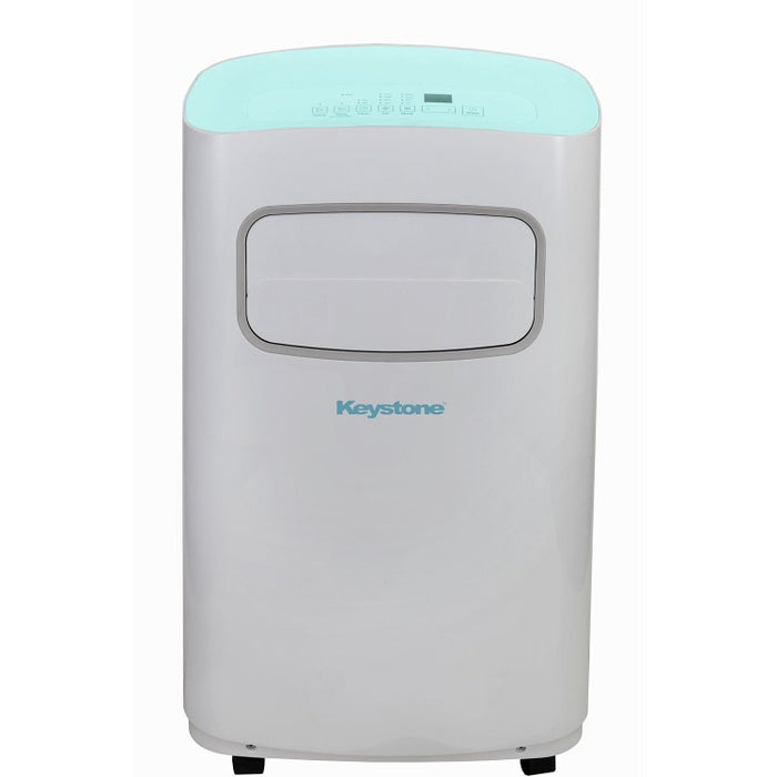 Keystone KSTAP12CL Portable Air Conditioner, 115V w/ Remote Control - 12,000 BTU - White/Blue