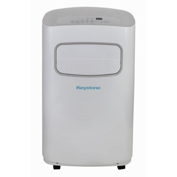 Keystone KSTAP14CG Portable Air Conditioner, 115V w/ Remote Control - 14,000 BTU - White/Gray