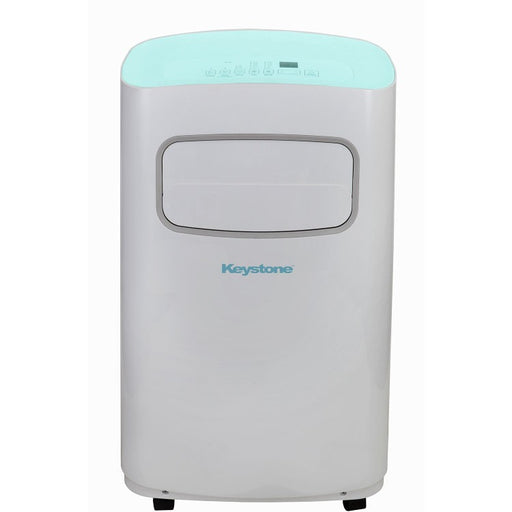 Keystone KSTAP14CL Portable Air Conditioner, 115V w/ Remote Control - 14,000 BTU - White/Blue