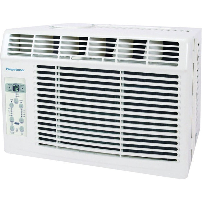 Keystone KSTAW05B Window Air Conditioner, 115V w/ Follow Me LCD Remote Control - 5,000 BTU