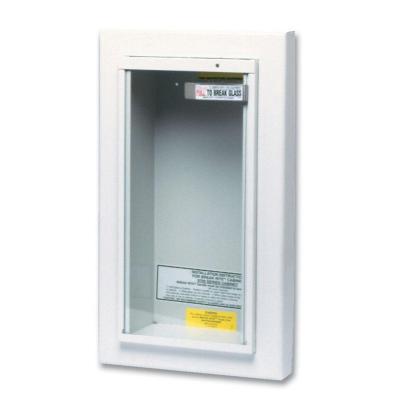 Kidde Fire Extinguisher Cabinet, Semi-Recessed Mount - 5 lb. (468044)