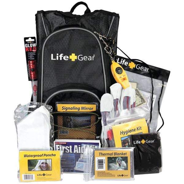 LIFE+GEAR LG492 Life+Gear LG492 Day Pack Emergency Survival Backpack Kit