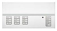 Lutron Home Automation, 3-Shade Zone Lighting Control Wallstation Faceplate Kit, Standard Engraving, 230V 50/60Hz at 100MA, 30 VDC at 15MA - Matte Ivory
