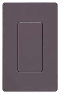 Lutron Non-Decora Wall Plate, Designer Blank Insert - Satin Plum