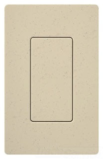 Lutron Non-Decora Wall Plate, Designer Blank Insert - Satin Stone