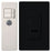 Lutron Wall Dimmer, 120 VAC at 60 Hz, 600W, Single Pole, Touch Rocker w/ Tap On/Off, Fade to Off Switch - Satin Midnight