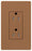 Lutron Duplex Outlet, 125 VAC at 60 Hz, 20A, 2-Pole, 3-Wire, 5-20R, Tamper Resistant, Grounding Dimming Receptacle - Satin Terracotta
