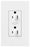 Lutron Duplex Outlet, 120/125 VAC at 60 Hz, 15A, 5-15R, Commercial/Residential/Specification Grade Dimming Receptacle - Satin Mocha Stone