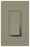 Lutron General Purpose Switch, 15A, 120/277 VAC at 60 Hz, 3-Way, Back Wired, Standard Rocker - Satin Greenbriar