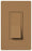 Lutron General Purpose Switch, 15A, 120/277 VAC at 60 Hz, 1-Pole, Back Wired, Standard Rocker - Satin Terracotta