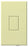 Lutron Auxiliary Electronic Dimmer Tap Switch, 120 VAC at 60 Hz, 8.3A, Multi-Location On/Off - Matte Almond