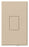 Lutron Auxiliary Electronic Dimmer Tap Switch, 120 VAC at 60 Hz, 8.3A, Multi-Location On/Off - Matte Taupe