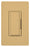 Lutron Companion Wall Dimmer, 8.3A, 120 VAC at 60 Hz, Rocker w/ Tap On/Off, Fade to Off Switch, Multi-Location - Satin Goldstone
