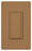 Lutron Wall Dimmer, 120 VAC at 50/60 Hz, 8.3A, Multi-Location Tap On/Off Companion Control Switch - Satin Terracotta
