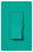 Lutron Wall Dimmer, 1000VA/800W Diva 3-Way Magnetic Low Voltage w/ Preset - Satin Turquoise