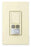 Lutron Motion Sensor, 120 to 277V at 50/60Hz, 6A, Occupancy/Vacancy - Gloss Ivory
