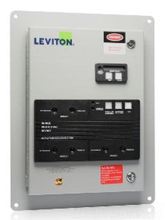 Leviton Surge Protection, 277/480V 3-Phase Wye w/ Ground Suppressor