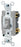 Leviton Toggle Switch, 15A 120/277V 4-Way Framed - Gray