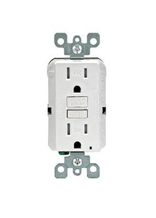 Leviton GFCI Outlet, 15A, 125V, SmartLock Pro, Tamper-Resistant, w/o Nylon Wall Plate, 3 Pack - White