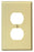 Leviton Specialty Wall Plate, Midway 1-Gang - Brown