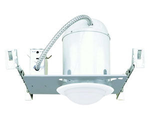 Liton LH5ICA Recessed Light Can, 120V 75W, 5" Standard New Construction Housing, IC-Airtight - White