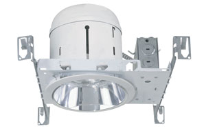 Liton LH7ICA Recessed Light Can, 120V 75W, 6" Standard Housing - White