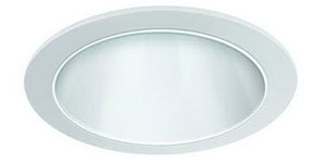 Liton LRS30C Recessed Lighting Trim, 6" Reflector 30 - Clear w/White