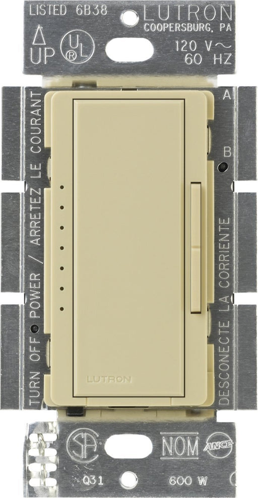 Lutron Dimmer Switch, 600W Multi-Location Maestro Dimmer - Ivory
