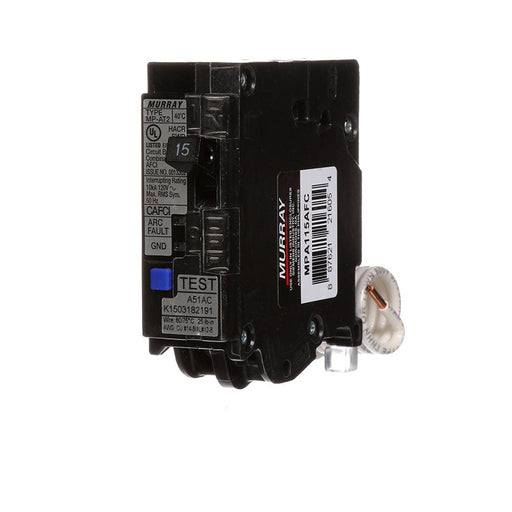 Murray MPA115AFC 15 Amp Single Pole, 120 volt Plug-On Combination AFCI Breaker