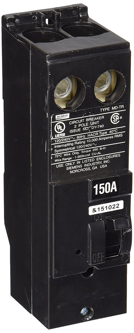 Murray MPD2150R 150-Amp Single Pole Plug In Circuit Breaker - 10 KAIC rated