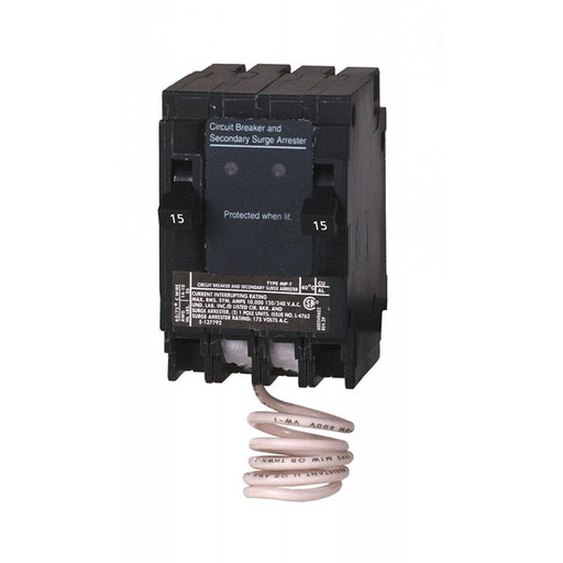 Murray MSA1515SPD Space Saving Whole House Surge Protection - w/ Two 15-Amp Circuit Breakers