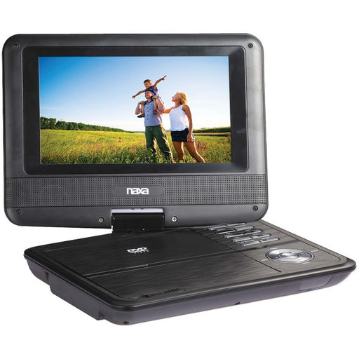NAXA(R) NPD703 Naxa NPD703 7" TFT LCD Swivel-Screen Portable DVD Player