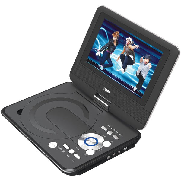 NAXA(R) NPD952 Naxa NPD952 9" TFT LCD Swivel-Screen Portable DVD Player