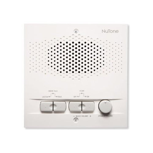Nutone Intercom, Outdoor Remote Station for 4-Wire Systems - White