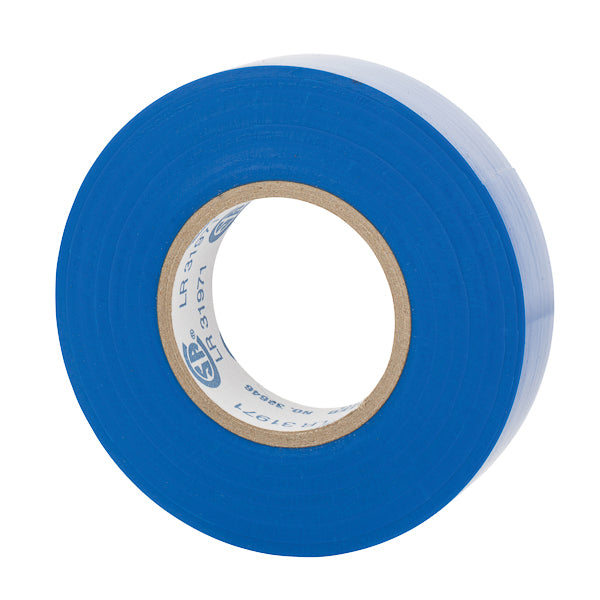 NSI Industries EWP7066-6 Electrical Tape, 3/4" x 66', Premium - Blue