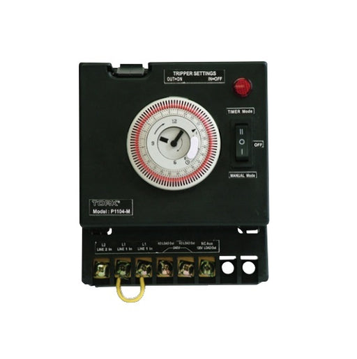 NSI Tork PF1101FM-M Pool Timer, 120V 40A, 3HP DPST Mechanism w/ Fireman Switch