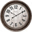 WESTCLOX(R) 32931AW Westclox 32931AW 15.5" Wall Clock with Antique Bronze Finish