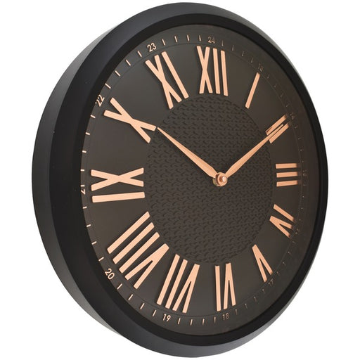 WESTCLOX(R) 33168 15" Round Embossed Wall Clock