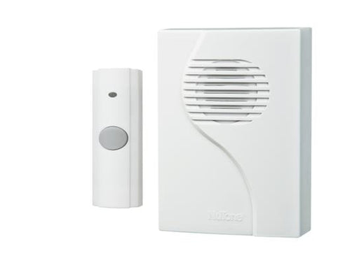 Nutone Chime Kit, Plug-In Doorbell w/Pushbutton - White