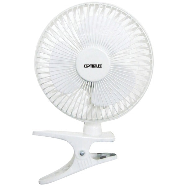 OPTIMUS F-0600 6" Personal Clip-on Fan