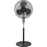 OPTIMUS F-1872BK 18" Oscillating Stand Fan with Remote