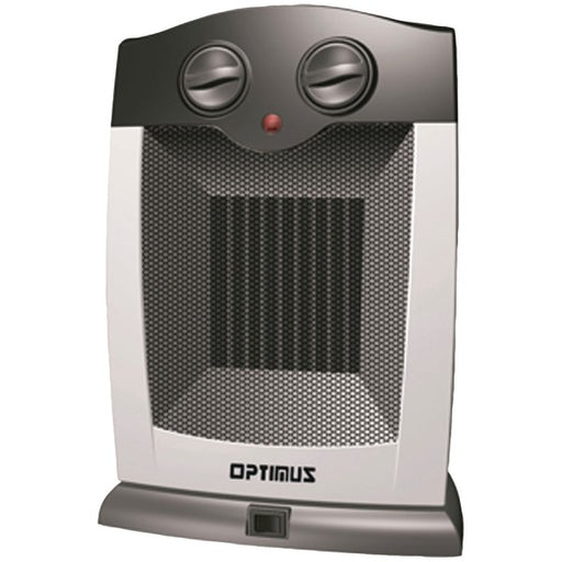 OPTIMUS H-7248 Optimus H-7248 Portable Oscillating Ceramic Heater with Thermostat
