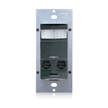 Leviton Motion Sensor, Multi-Tech Wall Box Occupancy Sensor, w/No Neutral Wire - Black