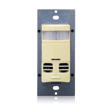 Leviton Motion Sensor, Multi-Tech Wall Box Occupancy Sensor, w/No Neutral Wire - Ivory
