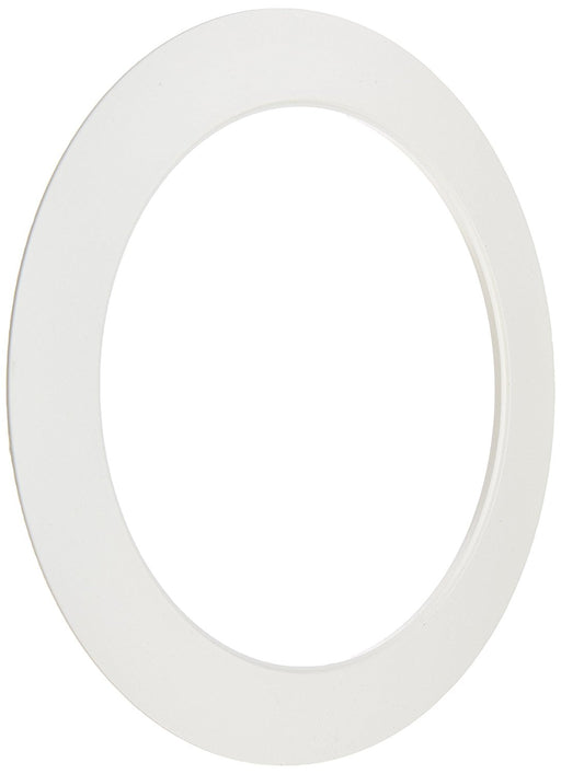 Halo Recessed Lighting, Oversized White Plastic Trim Ring
